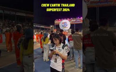 CREW CANTIK THAILAND SUPERFEST 2024 #superfest2024 #ngothailand #buriramunited