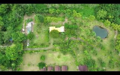 7 Rai Land with Structures and Mountain View for Sale in Khok Kloi, Phangnga