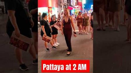 Pattaya Thailand Walking Street at 12 #shorts