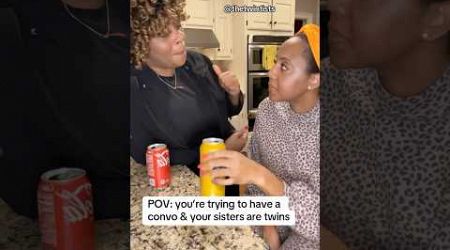 Our favorite Trends is back! And Sis is still NOSY #microwave #popcorn #sisters #twins #familyfun