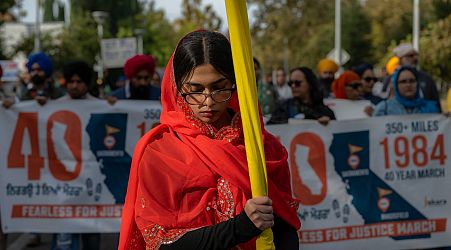 Sikhs march across California urging protections against threats from India on U.S. soil