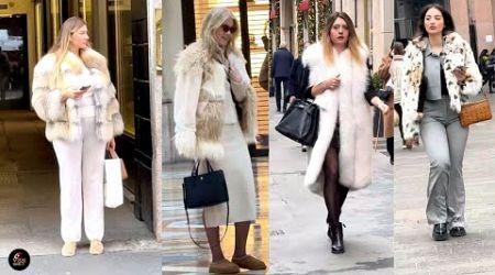 WINTER&#39;S HOTTEST FASHION TRENDS FOR 2024! MILAN&#39;s MOST STYLISH STREET FASHION TRENDSETTERS!