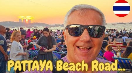 PATTAYA PLATZ AUS ALLEN NÄHTEN - Die Beach Road während des Feuerwerk Festival 2024