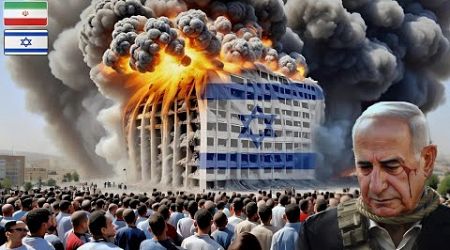 3 minutes ago! Israeli government building destroyed by Iranian missiles and rockets