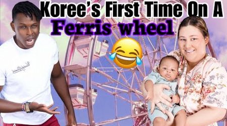 Koree’s First Time On A Ferris Wheel