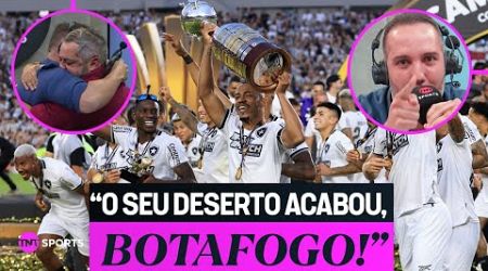 JORGE IGGOR CHORA E FAZ DISCURSO HISTÓRICO APÓS O TÍTULO DO BOTAFOGO NA LIBERTADORES!