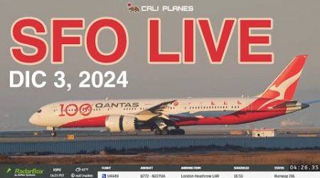 SFO LIVE | KSFO | SAN FRANCISCO INTERNATIONAL AIRPORT LIVE PLANE SPOTTING STREAM WEBCAM