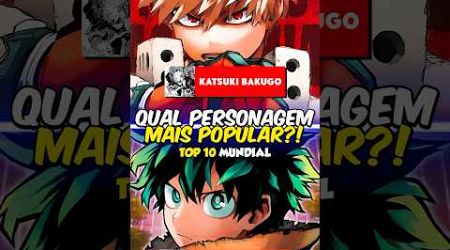 Qual é Personagem mais Popular de Boku no Hero? 