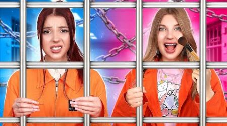 I Spent 24 Hours in Girls Only Jail || Popular Student VS Nerd