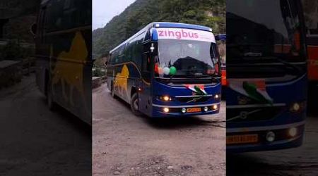 Zingbus Volvo B8R working Delhi-Manali #bus #volvobusindia #zingbus #travel #viralvideo #shorts