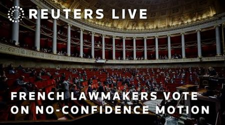 LIVE: Lawmakers vote on no-confidence motion against the French government