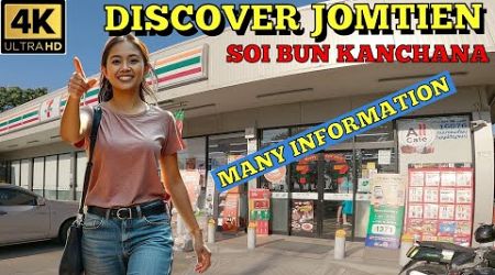 Discover Soi Bun Kanchana Condos Bars Markets Gyms and more 2024 December Jomtien Pattaya Thailand