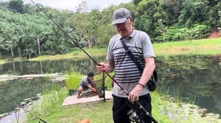 Monster fish in Thailand Phang-nga