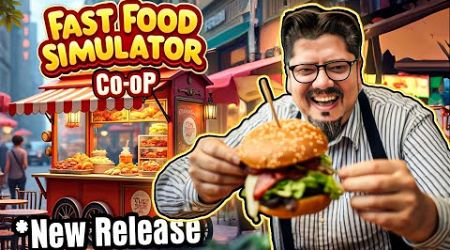 [NEW RELEASE] Joining New Business Tonight | FAST FOOD SIMULATOR CO-OP | Full Gameplay | India