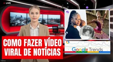 $50 MIL Dólares com Google Trends e Canal Dark de Notícias Virais Passo a Passo