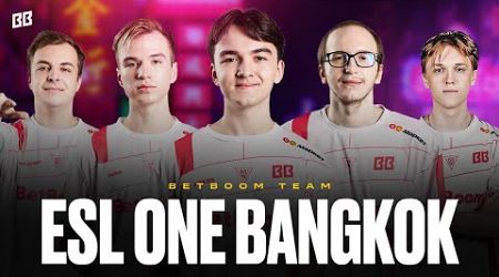 BETBOOM TEAM | ESL ONE BANGKOK | VLOG 1