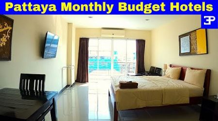 Pattaya, Monthly Budget Hotels Hi and Lo Season