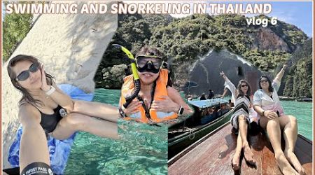 FIRST SWIMMING AND SNORKELING IN THAILAND! (PHIPHI ISLAND TOUR) I RichZigzVlogs