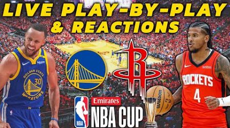 Golden State Warriors vs Houston Rockets | Live Play-By-Play &amp; Reactions