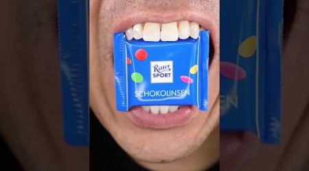 Praline (Edelnugat) Ritter SPORT Cubes Classic Chocolate ASMR 