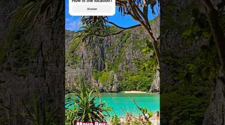 Maya Bay - Phuket | #beach #mayabay #trending #youtubeshorts #shorts #nature