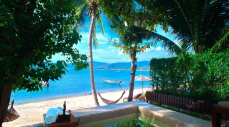 Entspannen am Strand von Koh Samui 