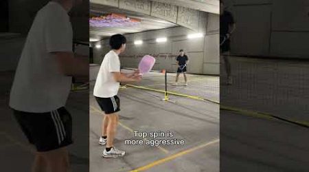 don’t slap it, spin it #pickleball #sydney #fyp #education #trending #sports #tennis