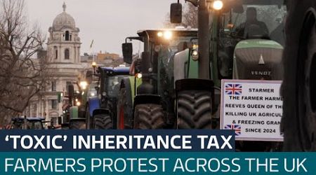 Farmers stage another tractor protest as Government says its support is ‘steadfast’ | ITV News