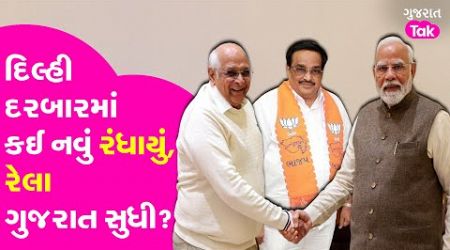 Gujarat Politics : Delhi દરબારમાં કઈ નવું રંધાયું,રેલા ગુજરાત સુધી? #crpatil #bhupendrapatel #gt