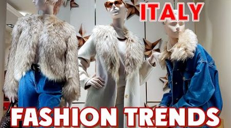 ITALY | 2025 WINTER FASHION TRENDS THAT ARE GOING TO BE HUGE!