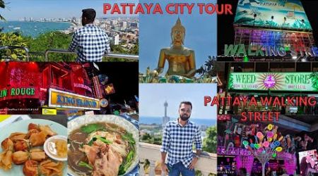 Day 1 Of Thailand Trip| Pattaya City Tour | Pattaya Walking Street @Wander_and_Feast