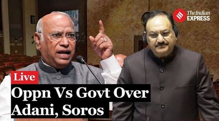 RS LIVE: Govt Escalate Attacks On Opposition Over Sonia-Soros Links, Dhankhar Impeachment