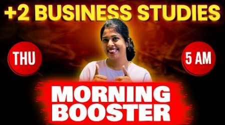 +2 Business Studies Christmas Exam | Morning Booster | Exam Winner +2 Commerce