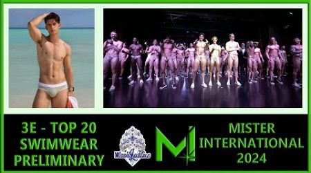 Mister International 2024 - 3E - Top 20 Swimwear Preliminary