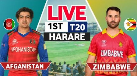 Zimbabwe vs Afghanistan, 1st T20I - Live Cricket Score, Commentary Sports Wala