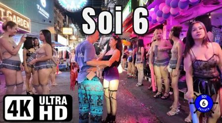 Soi 6.1 &amp; Soi 6 | Pattaya Thailand | 4K Ultra HD 60FPS