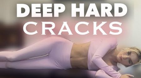 Tiny Spine, Tight Muscles, Really BIG Cracks* ASMR Chiropractic Relax &amp; Tingle Sensations.