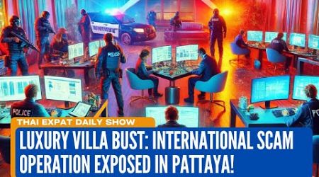 Luxury Villa Bust: International Scam Operation Exposed in Pattaya! | Thai News