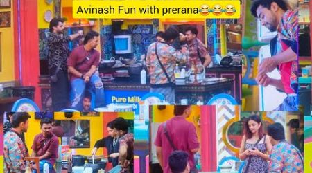 Biggboss8Telugu Housemates fun with prerana