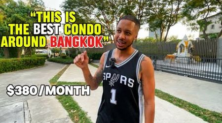 Expat Gives Us a Taste of Life Right Outside Bangkok | His $380/Month Condo Has it All! 