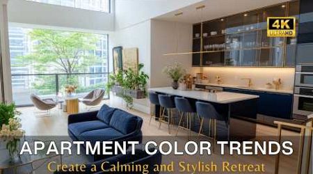 Top Color Trends for Small Apartment Interior: Create a Calming and Stylish Retreat