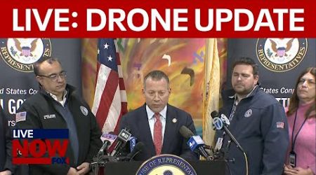 LIVE: Officials provide update on Mystery drone sights