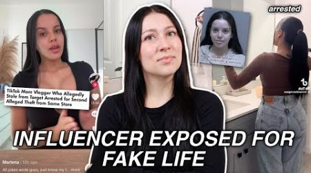 Tiktok Influencer EXPOSED for FAKE Lifestyle