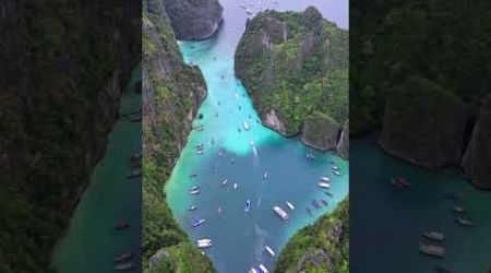 Timelapse Phi Leh Lagoon #phiphiislands #thailand #travel #samui #mayabay #phuket #chiangmai