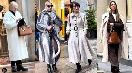 WINTER 2024&#39;s Most TIMELESS Fashion Trends! | Discover Italian Elegance Street Style Fashion Trends