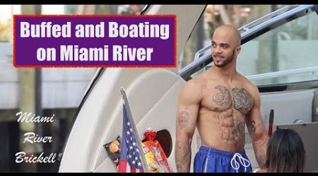 Buffed and Boating on Miami River Yachts