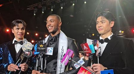 Mister International 2024 Nigeria+ Vietnam and Indonesia shared their feelings after the competition