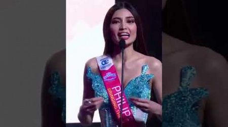 YANA BARRIDO WINNING ANSWER!! Miss Tourism International 2024