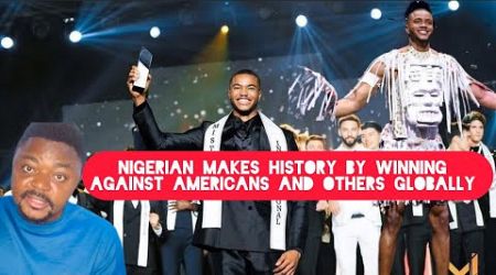 Nigerian Makes History Becoming First African to Win Mr international 2024