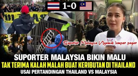 SUPORTER MALAYSIA MEMALUKAN ❗NGAMUK USAI MALAYSIA KALAH DARI THAILAND DI PIALA AFF 2024